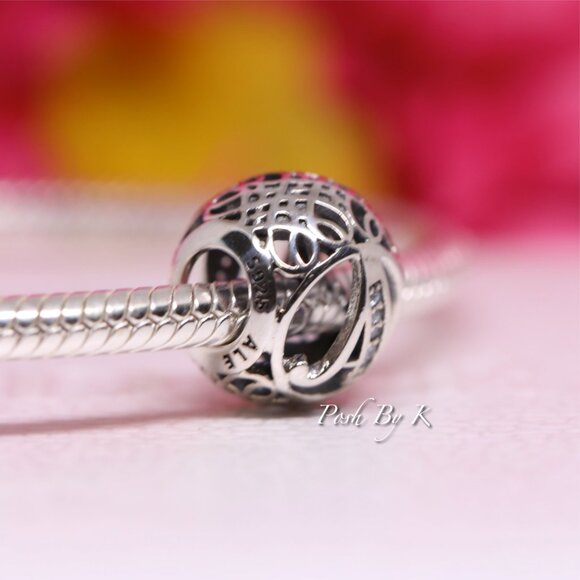 PANDORA CHARM VINTAGE LETTER INITIAL ALPHABET A 791845 - Picture 2 of 5